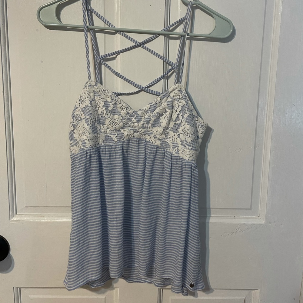 Summer Dressy Tank Top with Lace
